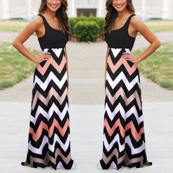 fashion striped dress large size summer dress loose simple sleeveless women's clothing
fashion striped dress large size summer dress loose simple sleeveless women's clothing