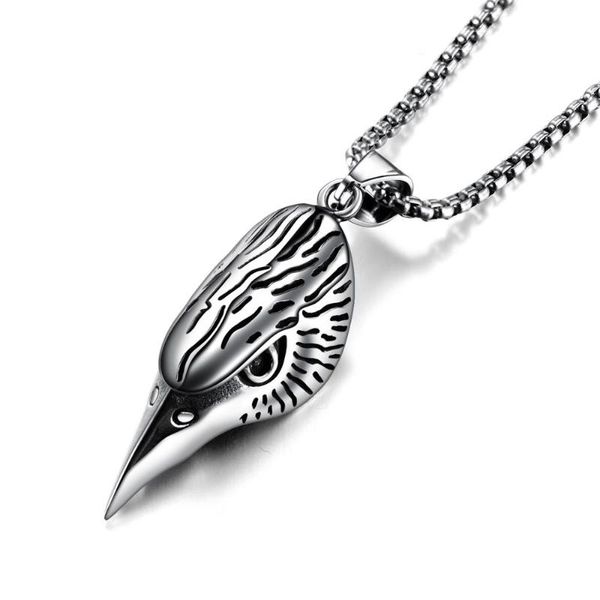 pendant necklaces punk rock olecranon for man classic stainless steel necklace jewelry drop, Silver
pendant necklaces punk rock olecranon for man classic stainless steel necklace jewelry drop, Silver