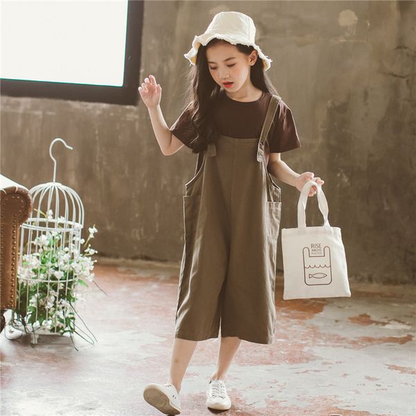 2020 brand girls 2pcs clothing set fashion children overalls outfits vintage costum for kids age 7 8 9 10 11 12 13 14t years old t200414, White
2020 brand girls 2pcs clothing set fashion children overalls outfits vintage costum for kids age 7 8 9 10 11 12 13 14t years old t200414, White