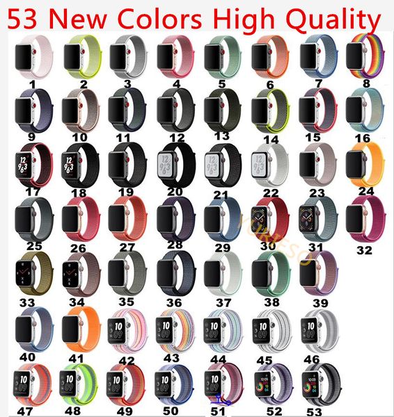53color nylon port loop trap for apple watch band 42mm 38mm erie 1 2 3 woven nylon band replacement trap for iwatch
53color nylon port loop trap for apple watch band 42mm 38mm erie 1 2 3 woven nylon band replacement trap for iwatch