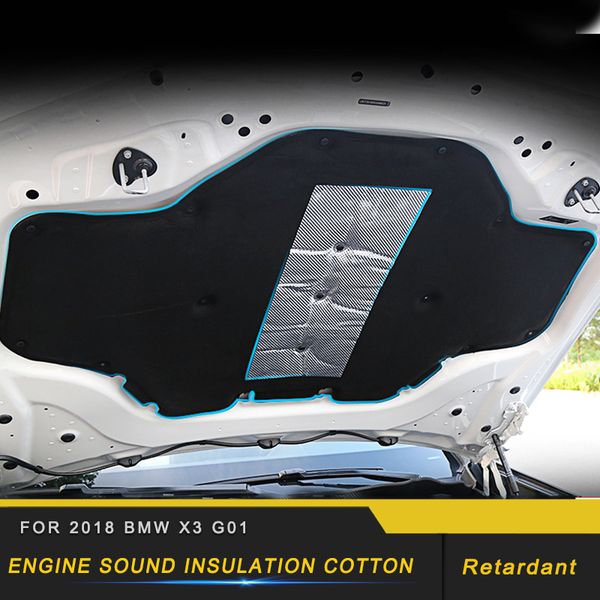 car hood engine firewall mat pad cover deadener interior heat sound insulation cotton for 2018 2019 x3 g01 x4 g02
car hood engine firewall mat pad cover deadener interior heat sound insulation cotton for 2018 2019 x3 g01 x4 g02