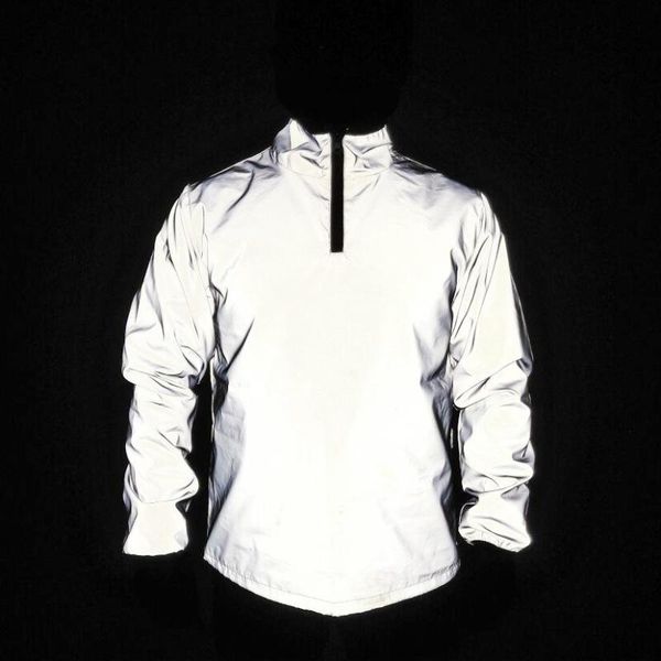 men autumn winter hip hop reflective jacket stand collar windbreaker man night reflect light fashion jackets and coats, Black;brown
men autumn winter hip hop reflective jacket stand collar windbreaker man night reflect light fashion jackets and coats, Black;brown