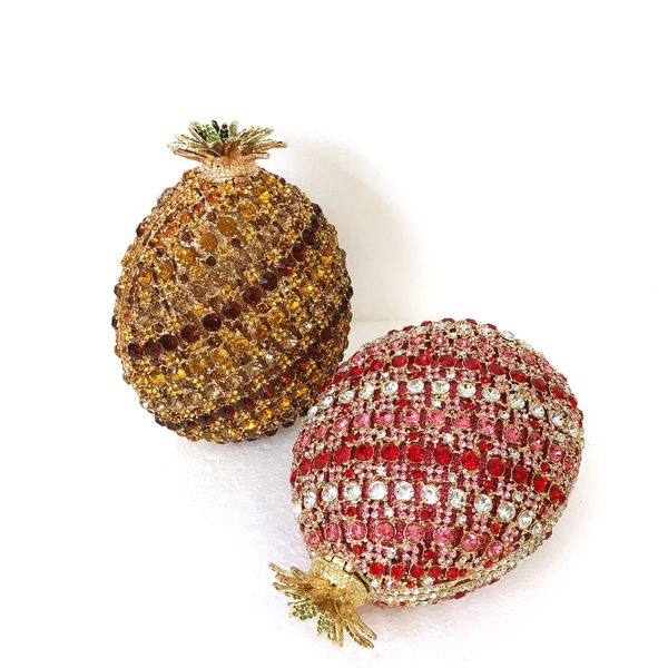 women's crystals / hollow-out alloy evening bag fruit pineapple shape crystal clutch purse gold / red
women's crystals / hollow-out alloy evening bag fruit pineapple shape crystal clutch purse gold / red