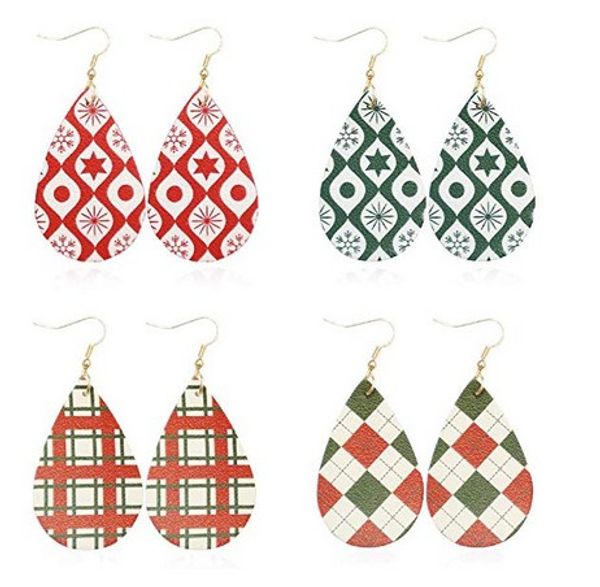 faux leather christmas earrings for women christmas teardrop leather dangle earrings leather drop earring for girls, Silver
faux leather christmas earrings for women christmas teardrop leather dangle earrings leather drop earring for girls, Silver