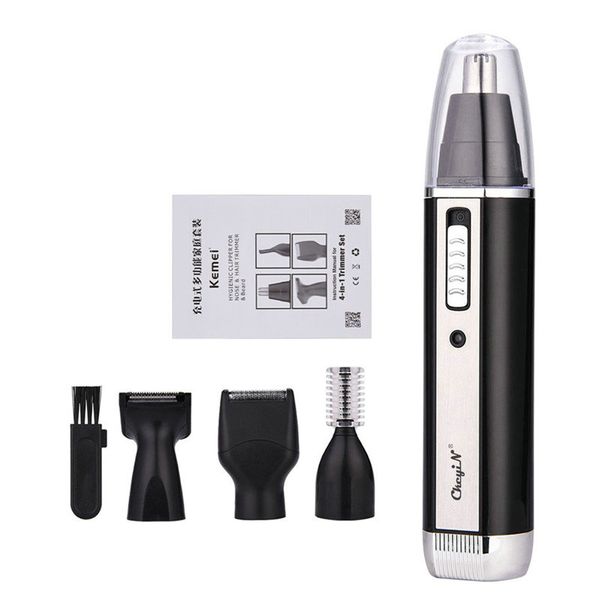 kemei km - 6630 4 in 1 nose hair beard eyebrow rechargeable electric trimmer electric nose trimmer ear shaver trimmer nariz trym adxae
kemei km - 6630 4 in 1 nose hair beard eyebrow rechargeable electric trimmer electric nose trimmer ear shaver trimmer nariz trym adxae