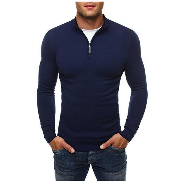 men's pullover sweaters fashion casual sweater turtleneck slim fit knitting mens sweaters men pullover men m-xxxl, Black
men's pullover sweaters fashion casual sweater turtleneck slim fit knitting mens sweaters men pullover men m-xxxl, Black
