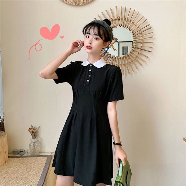 p shoot women's dress spring summer elegant college style hipster sweet korean-style dress, White;black
p shoot women's dress spring summer elegant college style hipster sweet korean-style dress, White;black