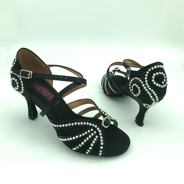 womens latin dance shoes ballroom salsa dancing shoes tango 6218blk-rh with rhinestones 
womens latin dance shoes ballroom salsa dancing shoes tango 6218blk-rh with rhinestones
