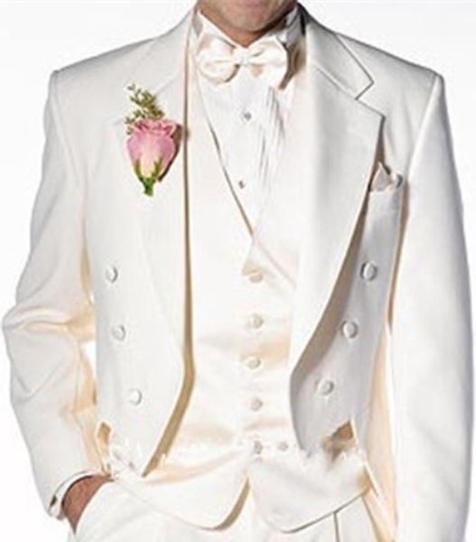 ivory men's double breasted tuxedo slim fit suit blazer groomsmen wedding prom dresses custom men's fashion suits, White;black
ivory men's double breasted tuxedo slim fit suit blazer groomsmen wedding prom dresses custom men's fashion suits, White;black