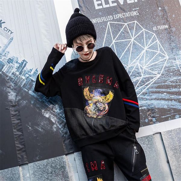 2020 winter warm and cashmere women's sweatshirts sports long sleeve sequined letter print o neck sweatshirt overcoat blouse, Black
2020 winter warm and cashmere women's sweatshirts sports long sleeve sequined letter print o neck sweatshirt overcoat blouse, Black