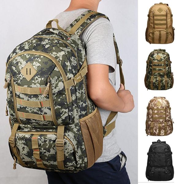 large 50l nylon outdoor climbing bag molle sport hiking camping shoulder backpack travel mountaineering rucksack
large 50l nylon outdoor climbing bag molle sport hiking camping shoulder backpack travel mountaineering rucksack