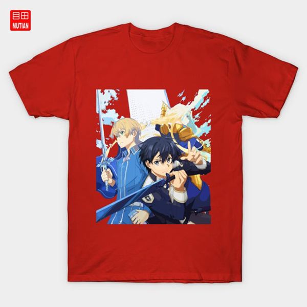 sword art online: alicization t-shirt eugeo alisa sword art online sao kirito anime online alicization, White;black
sword art online: alicization t-shirt eugeo alisa sword art online sao kirito anime online alicization, White;black