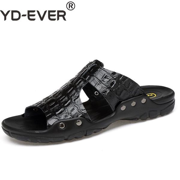 yd-ever men sandals new fashion summer slippers casual beach shoes sandals plus big size split leather men flip flops, Black
yd-ever men sandals new fashion summer slippers casual beach shoes sandals plus big size split leather men flip flops, Black