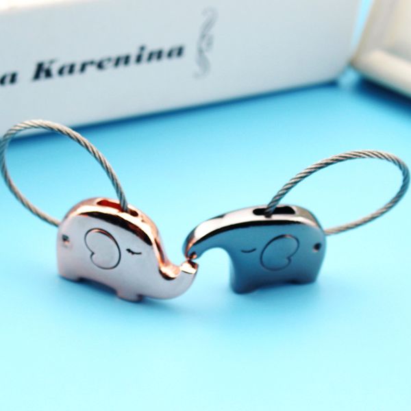 kiss elephant couple keychain lovers' key ring valentine present friendship gifts, Silver
kiss elephant couple keychain lovers' key ring valentine present friendship gifts, Silver