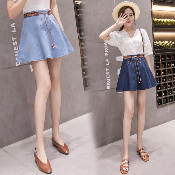 jeans skirts women 2020 summer fashion high waist vintage paillette lace belted saia mini jupe femme girl female denim skirt, Black
jeans skirts women 2020 summer fashion high waist vintage paillette lace belted saia mini jupe femme girl female denim skirt, Black
