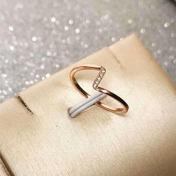 yun ruo 316l titanium steel jewelry anniversary pave mosaic zircon wave weeding ring rose gold fashion woman gift never fade, Slivery;golden
yun ruo 316l titanium steel jewelry anniversary pave mosaic zircon wave weeding ring rose gold fashion woman gift never fade, Slivery;golden