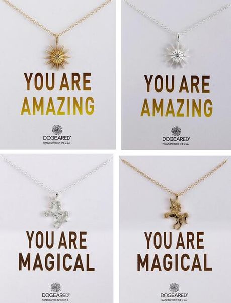 new dogeared necklace with card you are amazing/magical gold sun star pendant noble and delicate silver choker valentine day christmas gift
new dogeared necklace with card you are amazing/magical gold sun star pendant noble and delicate silver choker valentine day christmas gift