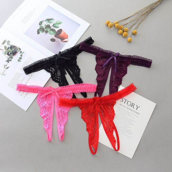 super lady lace transparent opening crotch panties lace women briefs thongs g-string lingerie 1, Black;pink
super lady lace transparent opening crotch panties lace women briefs thongs g-string lingerie 1, Black;pink