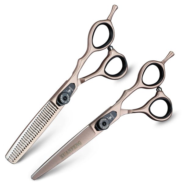 6 inch spring tone japanese hair scissors barber cutting and thinning scissors manufactured by japan 440c
6 inch spring tone japanese hair scissors barber cutting and thinning scissors manufactured by japan 440c