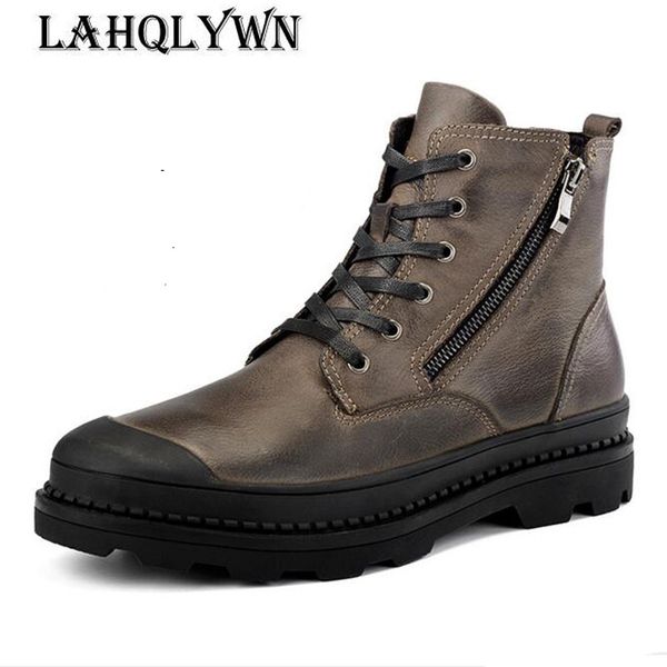 100% genuine leather ankle boots for male botas plush men boots warm winter shoes with fur fashion plus size 46 47 h98, Black
100% genuine leather ankle boots for male botas plush men boots warm winter shoes with fur fashion plus size 46 47 h98, Black