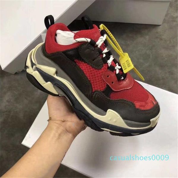 2019 fashion designer paris 17fw triple s sneakers for men women black red white green pink casual dad shoes tennis increasing shoe c9
2019 fashion designer paris 17fw triple s sneakers for men women black red white green pink casual dad shoes tennis increasing shoe c9