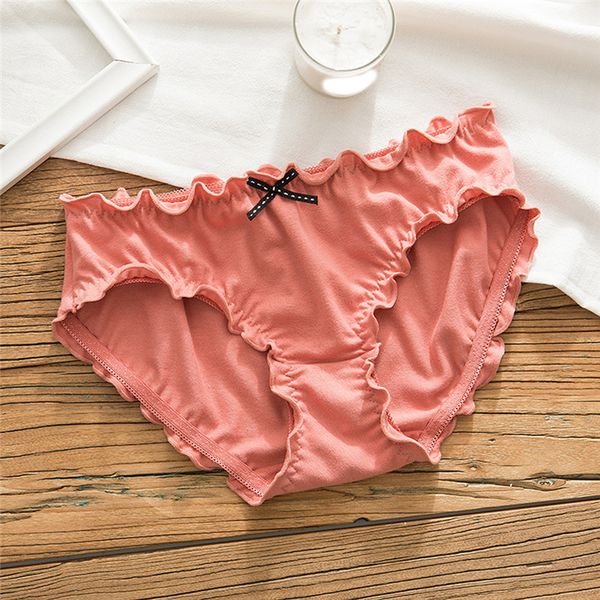 women's panties pleated lace seamless cute bow underwear cotton solid mid waist girl, Black;pink
women's panties pleated lace seamless cute bow underwear cotton solid mid waist girl, Black;pink