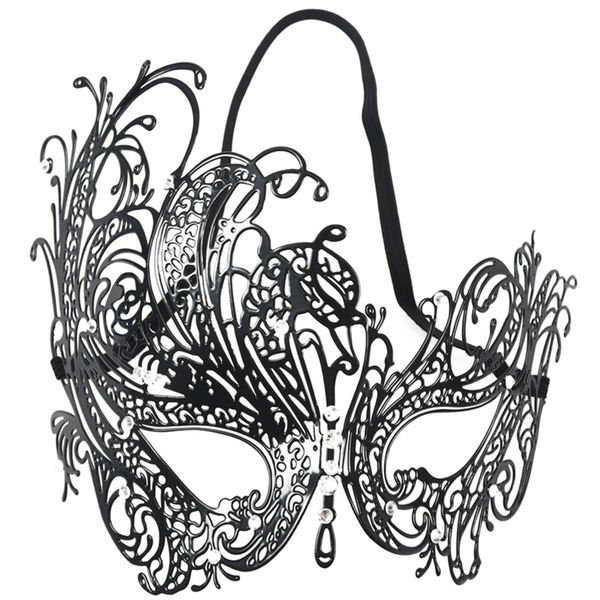 lady eye mask venetian masquerade metal mask fancy party dress costume new 
lady eye mask venetian masquerade metal mask fancy party dress costume new