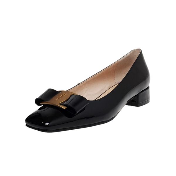 mkkhou2020 new leather square toe metal buckle shallow cut thick heel2.5cm low-heeled work shoes women's single shoe sizes 33-41, Black
mkkhou2020 new leather square toe metal buckle shallow cut thick heel2.5cm low-heeled work shoes women's single shoe sizes 33-41, Black