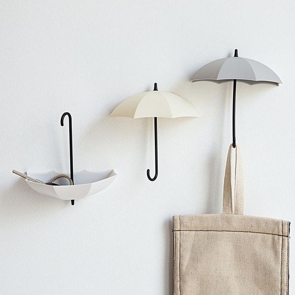 new 3pcs cute umbrella wall mounted hook key hanging bag brush holder decorative organizer wall hook
new 3pcs cute umbrella wall mounted hook key hanging bag brush holder decorative organizer wall hook