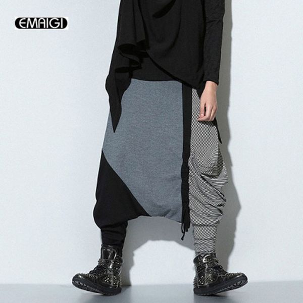novo homem calças de dança hip-hop calças homens splice grandes de virilha homens rock punk trendsetter streetwear saia p, Black
novo homem calças de dança hip-hop calças homens splice grandes de virilha homens rock punk trendsetter streetwear saia p, Black