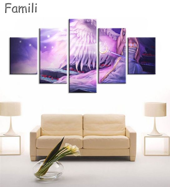5Pieces/set canvas art Printed fantasy angels warrior Painting Canvas Print room decor print poster picture canvas
5Pieces/set canvas art Printed fantasy angels warrior Painting Canvas Print room decor print poster picture canvas