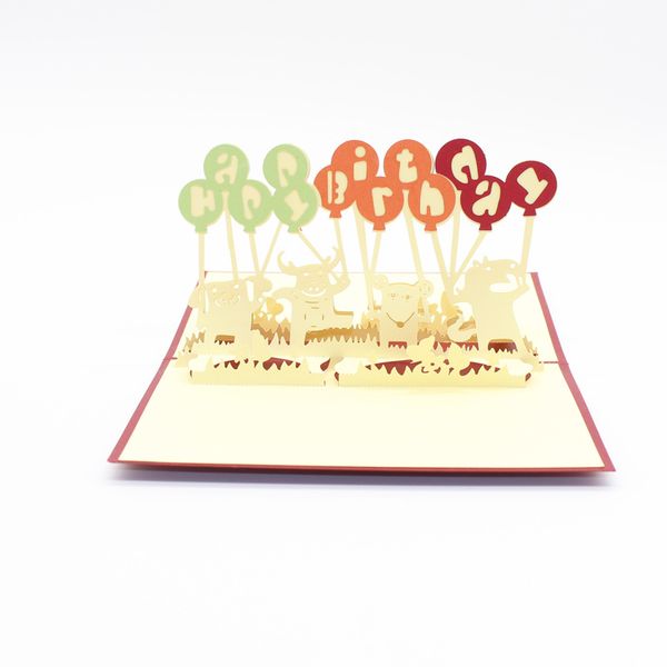 3d pop up happy birthday child handmade paper cards art carving good festival gift fashion animals party greeting card
3d pop up happy birthday child handmade paper cards art carving good festival gift fashion animals party greeting card