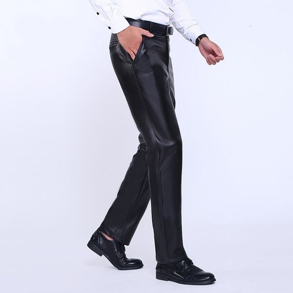 mens faux leather pants thick fleece lining winter warm loose windproof waterproof motorycle pants plus size casual pu leather, Black
mens faux leather pants thick fleece lining winter warm loose windproof waterproof motorycle pants plus size casual pu leather, Black