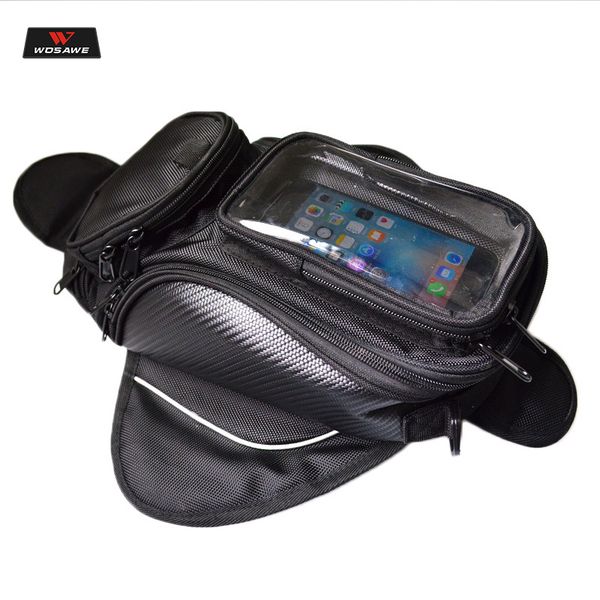 wosawe waterproof tank bags black oil fuel tank bag magnetic moto motorbike saddle bag single shoulder motorcycle backpack
wosawe waterproof tank bags black oil fuel tank bag magnetic moto motorbike saddle bag single shoulder motorcycle backpack