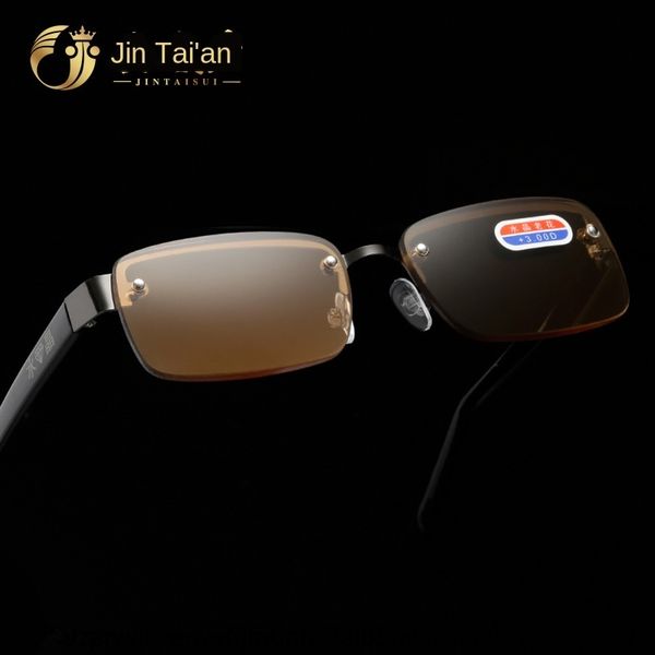 jin tainian classic flat crystal reading comfortable frameless hd flat glasses glasses for old men and women, Silver
jin tainian classic flat crystal reading comfortable frameless hd flat glasses glasses for old men and women, Silver