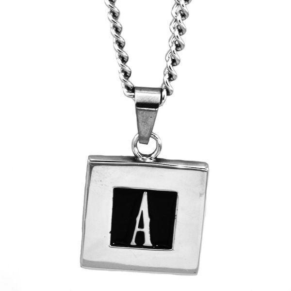 fanssteel customized mens womens jewelry single initials block letters alphabet monogram name pendant chain necklace persionalized gift, Silver
fanssteel customized mens womens jewelry single initials block letters alphabet monogram name pendant chain necklace persionalized gift, Silver