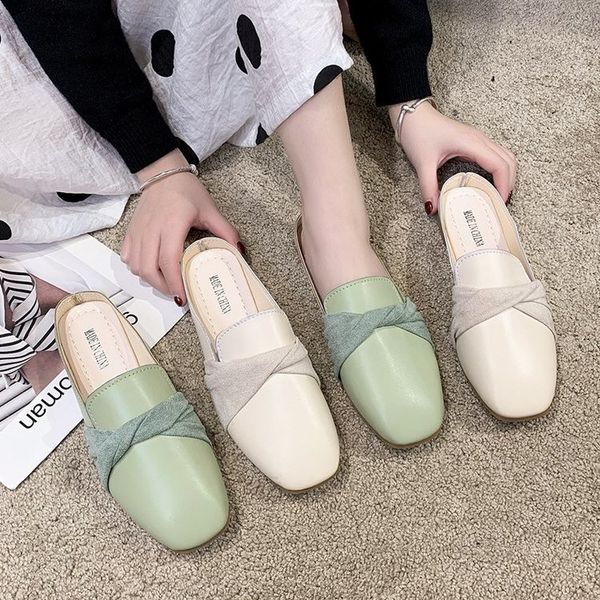 shoes woman 2020 cover toe loafers slippers flat low female mule slipers women slides soft mules new basic pu, Black
shoes woman 2020 cover toe loafers slippers flat low female mule slipers women slides soft mules new basic pu, Black