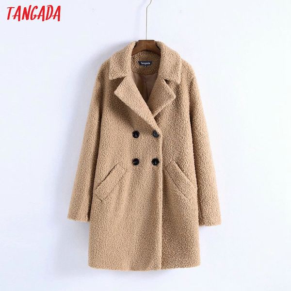 women classic khaki long teddy coat winter female warm oversized overcoat vintage long sleeve pockets 6z10, Black
women classic khaki long teddy coat winter female warm oversized overcoat vintage long sleeve pockets 6z10, Black