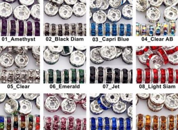 8mm mixed fhg3 wholesale crystal rhinestone rondelle spacer silver plated mental loose beads charm bracelet accessories
8mm mixed fhg3 wholesale crystal rhinestone rondelle spacer silver plated mental loose beads charm bracelet accessories