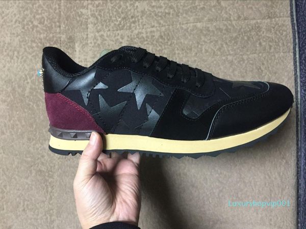 2019 новая мода камуфляж пары обувь мужская повседневная кожаная обувь спайк заклепки дешевые кроссовки женщины повседневная обувь 35-46, Black
2019 новая мода камуфляж пары обувь мужская повседневная кожаная обувь спайк заклепки дешевые кроссовки женщины повседневная обувь 35-46, Black