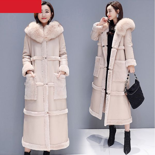 women's down & parkas parka autumn winter jacket women clothes 2021 korean vintage fur collar coat female chaqueta mujer zt3854, Black
women's down & parkas parka autumn winter jacket women clothes 2021 korean vintage fur collar coat female chaqueta mujer zt3854, Black