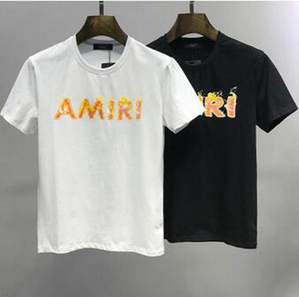 2020 новое прибытие 100% хлопок t-shirt мужчины женщины конструктор flame printed футболки summer casual короткий рукав улица вокруг шеи мод, White;black
2020 новое прибытие 100% хлопок t-shirt мужчины женщины конструктор flame printed футболки summer casual короткий рукав улица вокруг шеи мод, White;black