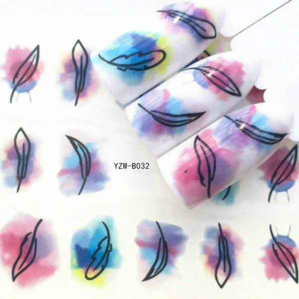 sell colorful feather nail sticker butterfly flower water transfer decal sliders nail art decoration tattoo manicure tools, Black
sell colorful feather nail sticker butterfly flower water transfer decal sliders nail art decoration tattoo manicure tools, Black