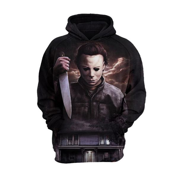 horror movie halloween returns iii cosplay hoodies michael myers winter warm sweatershirts pullover hooded coat adults, Black
horror movie halloween returns iii cosplay hoodies michael myers winter warm sweatershirts pullover hooded coat adults, Black