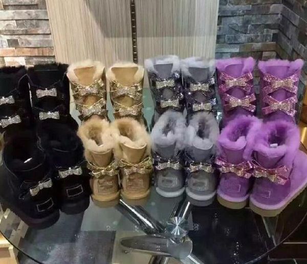 new arrival 2019 australia woman winter classic snow boots genuine cow leather women's snow boots shoes us4-13, Black
new arrival 2019 australia woman winter classic snow boots genuine cow leather women's snow boots shoes us4-13, Black