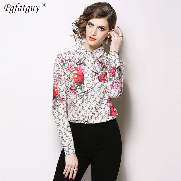 elegant office lady turn down collar tied neck floral geometric printing blouse 2019 spring women button loose and blouses, White
elegant office lady turn down collar tied neck floral geometric printing blouse 2019 spring women button loose and blouses, White