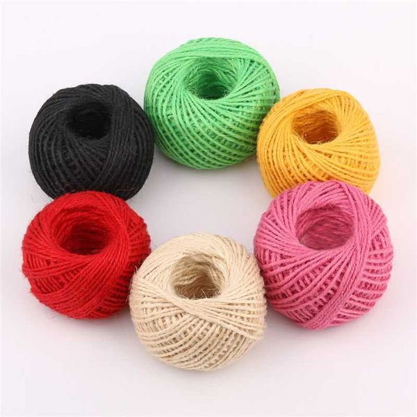 1.5mm natural jute twine cord 2 rolls 50 meters/roll diy rope gift packing strings event party supplies wedding decororate, Black;white
1.5mm natural jute twine cord 2 rolls 50 meters/roll diy rope gift packing strings event party supplies wedding decororate, Black;white