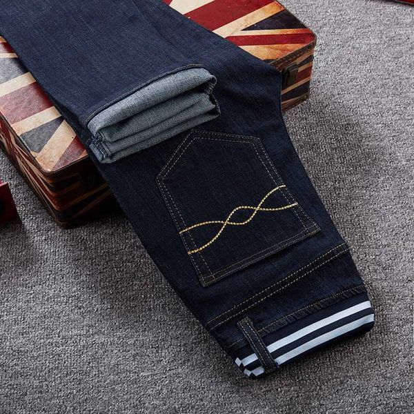 2020 spring autumn straight jeans men's elasticity slim fit pants men elastic waist plus size 42 44 46 48 blue black long pants
2020 spring autumn straight jeans men's elasticity slim fit pants men elastic waist plus size 42 44 46 48 blue black long pants
