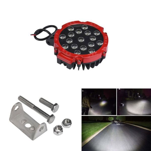 51w led work light bar led roof light inspection lights car spotlights for suv #306
51w led work light bar led roof light inspection lights car spotlights for suv #306