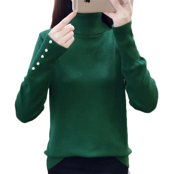 sweater female 2019 autumn winter solid turtleneck loose knitted women sweater and pullover female jumper pull women clothing833, White;black
sweater female 2019 autumn winter solid turtleneck loose knitted women sweater and pullover female jumper pull women clothing833, White;black